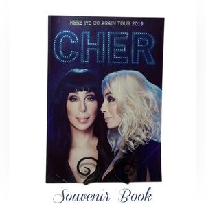 CHER “Here We Go Again Tour 2019” Large Souvenir Book